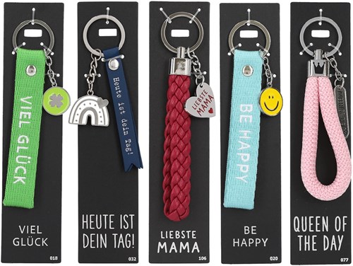 Depesche llavero estrella de la suerte multicolor para niños