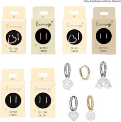 Depesche pendientes aros dorados - joya elegante idea regalo