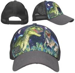 Depesche Dino World gorra GALAXY - gorra infantil con estampado de dinosaurio