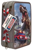 Depesche estuche dinosaurio - estuche escolar 3 compartimentos NEW WORLD-3
