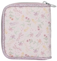 Depesche TOPModel monedero lila BLOOMING KITTY purpurina flores-3