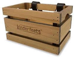 Kinderfeets caja de bicicleta de madera