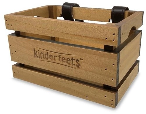 Kinderfeets caja de bicicleta de madera