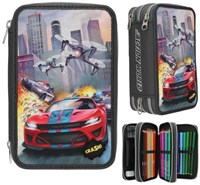 Depesche estuche Action World 3 compartimentos - material escolar