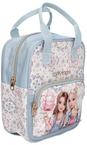 Depesche TOPModel mochila azul claro festival fun estampado floral-3