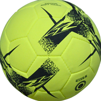 Megaform balón de futsal indoor amarillo SoftTouch fieltro talla 5-2