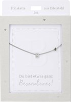 Depesche collar plata letra B corazón - joya regalo