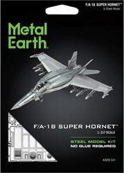 Metal Earth maqueta avión Boeing F/A-18 Super Hornet para montar