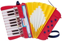 Bontempi acordeón juguete instrumento musical para niños multicolor-2