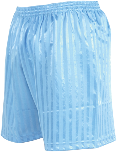 Precision pantalón corto fútbol junior rayado poliéster Sky S 22-24 deporte