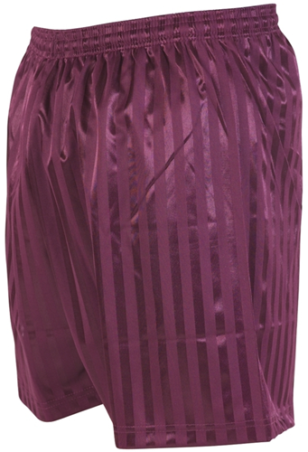 Precision pantalón corto fútbol junior rayado maroon deportivo S 22-24