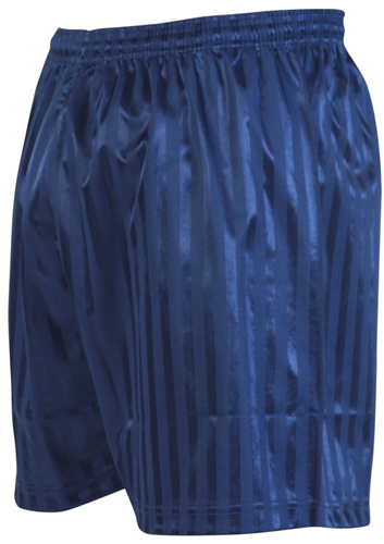 Precision pantalón corto fútbol junior navy rayado poliéster M/L deporte