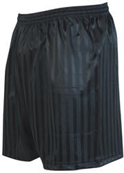Precision pantalón corto fútbol Continental rayado negro M short deportivo