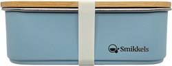 Smikkels - Fiambrera de acero inoxidable - Azul