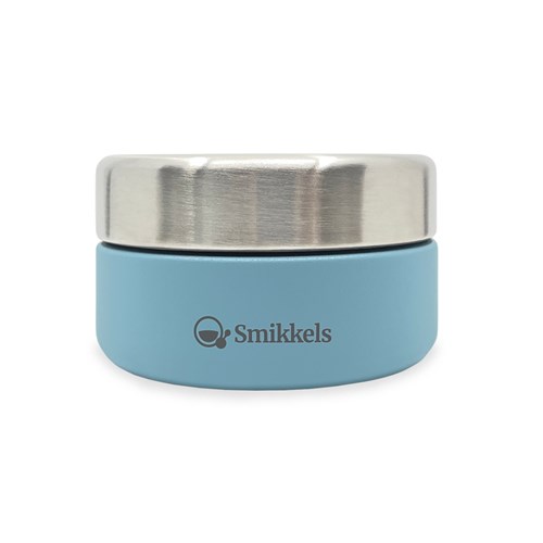 Smikkels - Bandeja de fruta de acero inoxidable 280ml - Azul