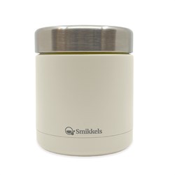 Smikkels fiambrera térmica - recipiente de comida blanco suave 350ml
