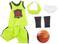 Kruselings ropa muñeca conjunto baloncesto Joy verde diversión deportiva