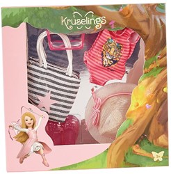 Kruselings ropa de muñeca Beach Party Outfit - set de accesorios de verano