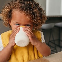 Smikkels vasos de silicona para niños set amarillo - vasos duraderos bebé-2