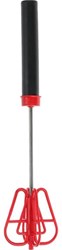 Excellent Houseware batidor plástico con acero inoxidable rojo 26x6x6cm utensilio cocina