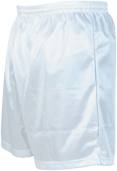 Precision Micro-stripe Football Shorts Junior - White - XS Junior 18-20"