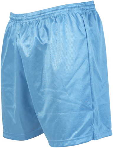 Precision pantalón corto fútbol micro-rayas adultos azul claro M poliéster