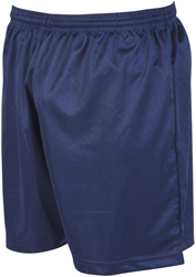 Precision pantalón corto fútbol micro-rayas adultos navy L deportivo