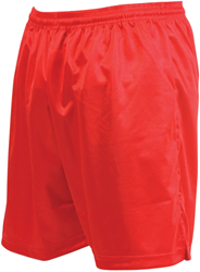 Precision pantalón corto fútbol micro-rayas adulto rojo XL deporte
