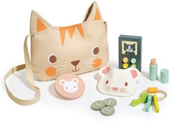 Mentari bolso infantil con estampado animal - Diseño de gatito
