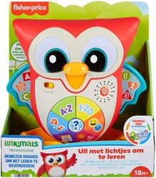 Fisher-Price Linkimals búho interactivo juguete educativo luz sonido