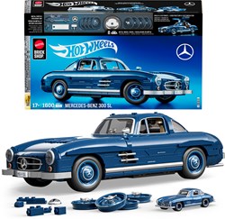 Hot Wheels set de construcción Mercedes-Benz 300 SL - 1600 piezas - coche de colección