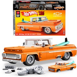 Hot Wheels set de construcción Custom '62 Chevy Pickup - 858 piezas - Juguete de coche