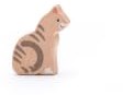Bajo granja - Figura de gato (S) - animal de juguete de madera