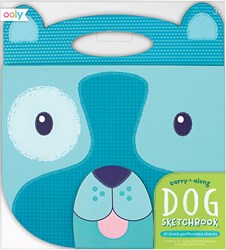 Ooly cuaderno de bocetos perro - libro de arte portátil para niños