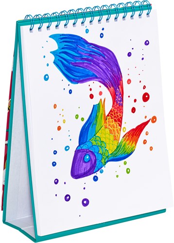 Ooly cuaderno de dibujo Sugar Joy - libro de dibujo con purpurina para niños-3