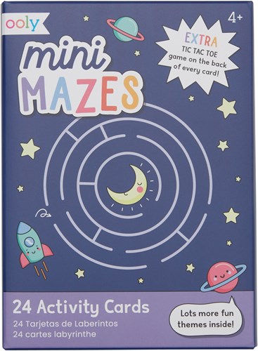 Ooly juegos de papel Mini laberintos set de actividades para niños
