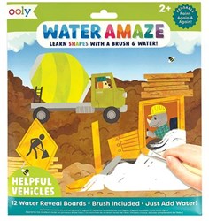 Ooly juguete acuarela Water Amaze Vehículos Útiles - colorear creativo