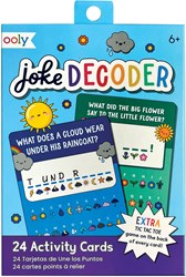 Ooly - Tarjetas de actividades para decodificar bromas