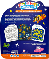 Ooly libro de actividades mascotas en el espacio con pegatinas y juegos-2