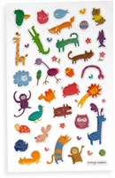 Ooly stickers reino animal - pegatinas de animales coloridas para niños-2