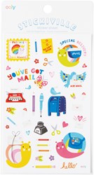 Ooly - Stickiville Pegatinas - Standard - Snail Mail