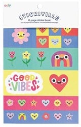 Ooly - Stickiville Pegatinas - Libro - Corazones Felices