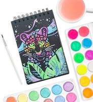 Ooly set de acuarelas - acuarelas neón para niños y pintura creativa-2