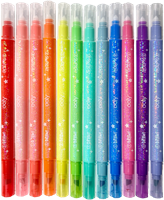 Ooly rotuladores con purpurina que cambian de color - set de 12 - bolígrafos creativos-2