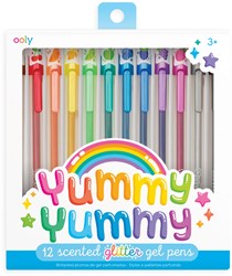 Ooly - Yummy Yummy Bolígrafos de Gel con Purpurina 2.0
