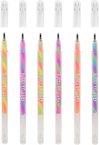 Ooly bolígrafos de gel Tutti Frutti - set de 6 bolígrafos perfumados de colores-3