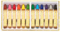 Ooly crayones Brilliant Bee - set de 12 crayones de cera para niños