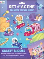 Ooly set de pegatinas transfer Galaxy Buddies juguete creativo