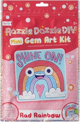 Ooly kit creativo mini arte de gemas Rad Rainbow arcoíris brillante
