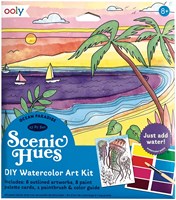 Ooly kit de arte acuarela - pintura para niños y adultos - Ocean Paradise